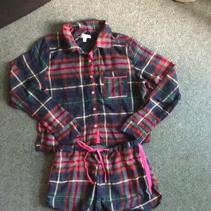 2 piece flannel sleep set